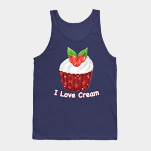 I Love Cream Tank Top